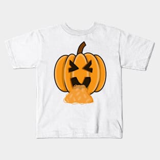 Halloween Pumpkin Kids T-Shirt